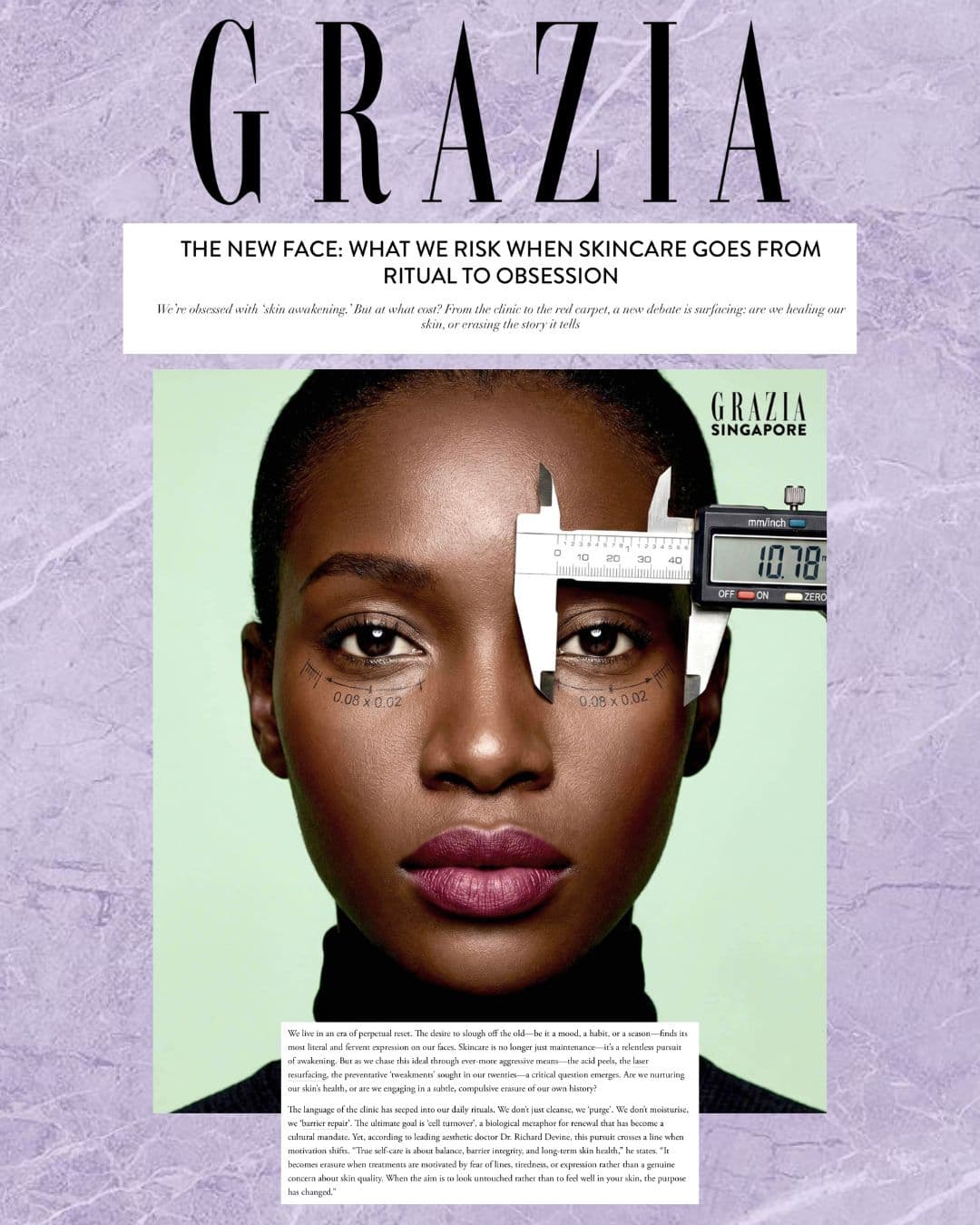The New Face: What We Risk When Skincare Goes From Ritual To Obsession